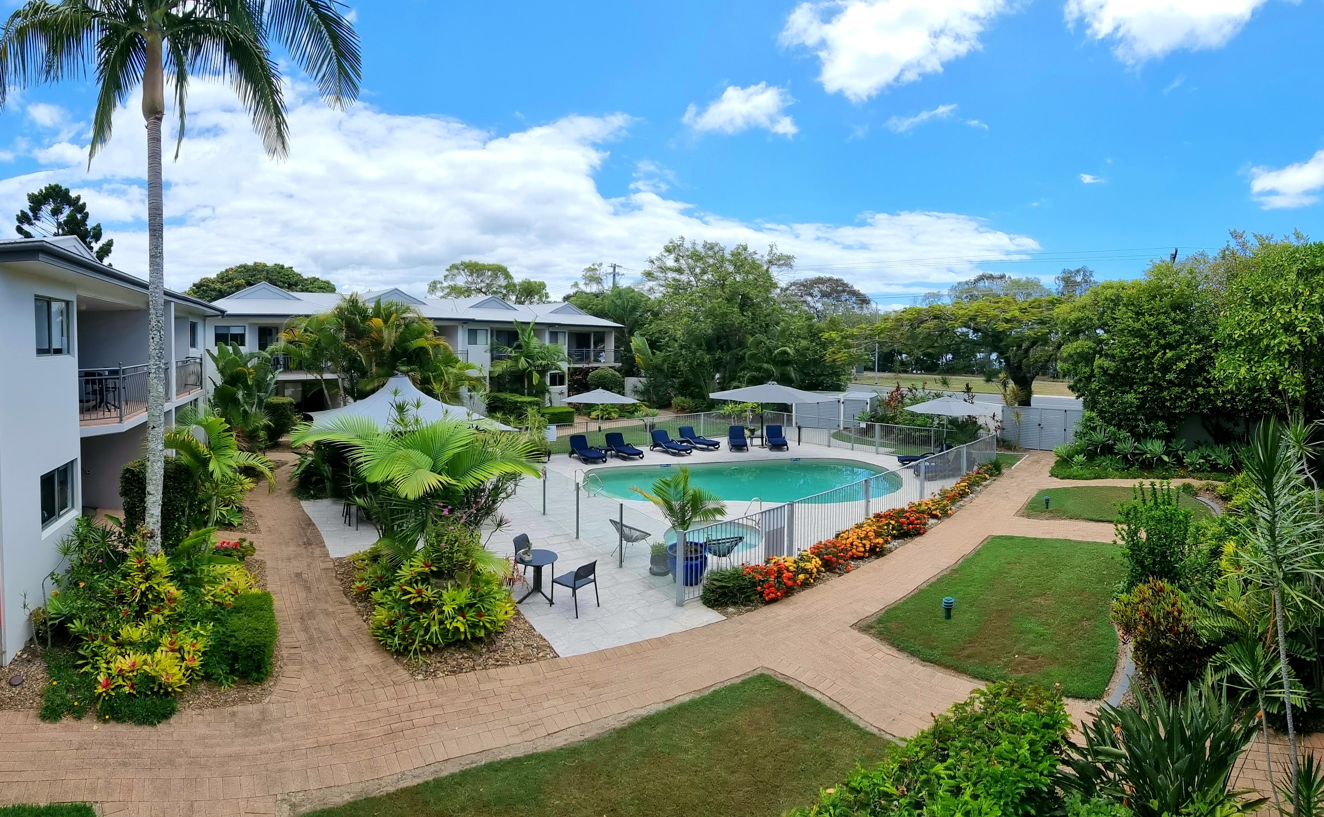 Noosa River Retreat Holiday Apartments Noosaville Exteriör bild